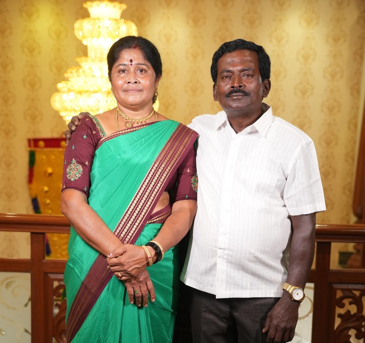 R. Manjunath and Srimati Padma